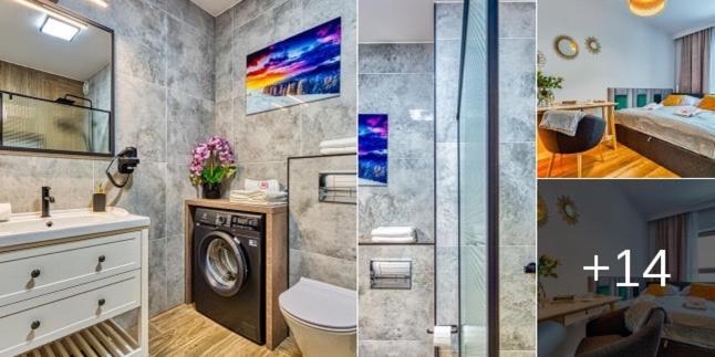 Apartament D19 Z Basenem, Sauna, Jacuzzi Green Park Resort - 5D Apartments 斯克拉斯卡波伦巴 外观 照片