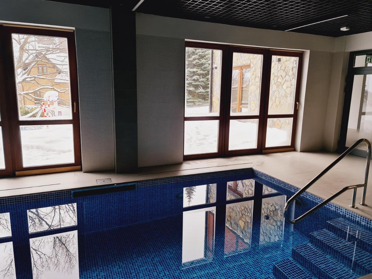 Apartament D19 Z Basenem, Sauna, Jacuzzi Green Park Resort - 5D Apartments 斯克拉斯卡波伦巴 外观 照片