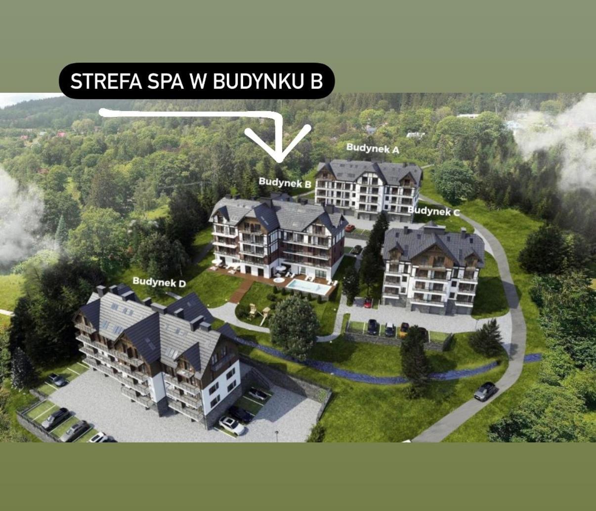 Apartament D19 Z Basenem, Sauna, Jacuzzi Green Park Resort - 5D Apartments 斯克拉斯卡波伦巴 外观 照片